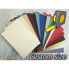 Bespoke Cut Coloured Card Custom size up to A1